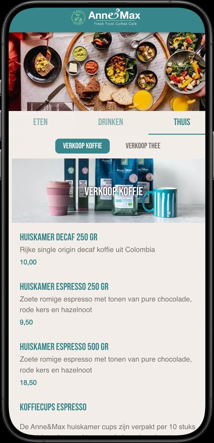 Online Ordering Webshop Solution